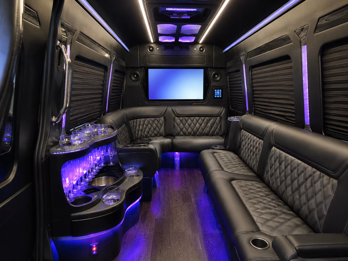 fill out one quick form to compare bridal party sprinter vans and party buses in lincoln