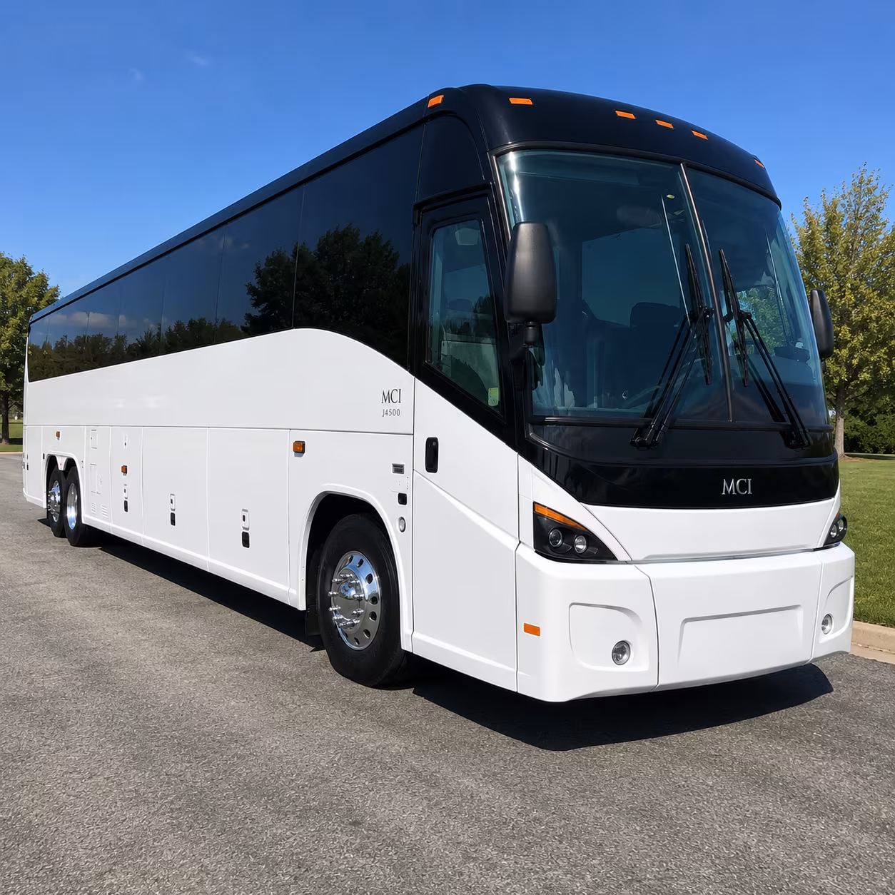 lincoln bus rental service area