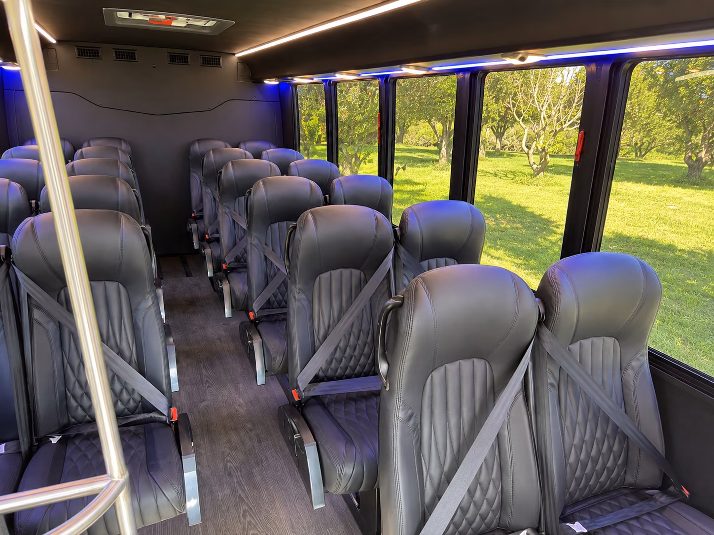 lincoln corporate event transportation onboard seating