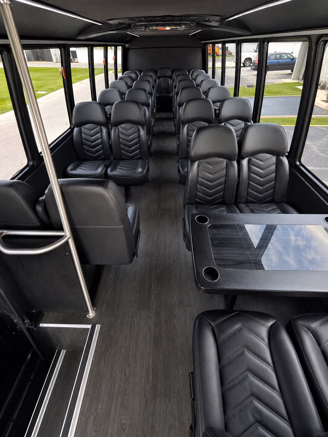 lincoln government military transportation onboard seating