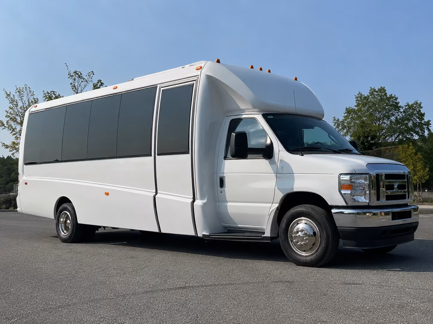 lincoln party bus booking step 1