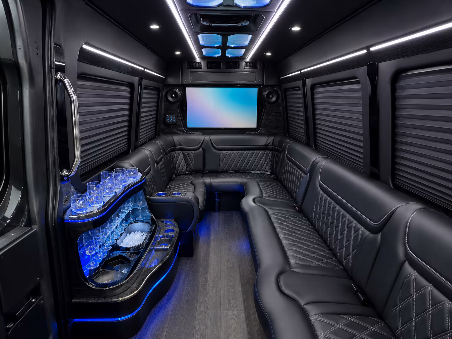 lincoln private event transportation onboard seating