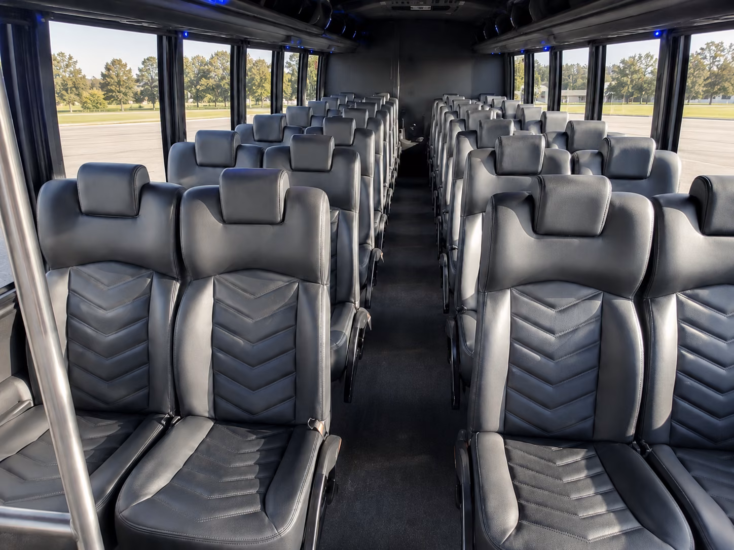 lincoln prom transportation onboard seating